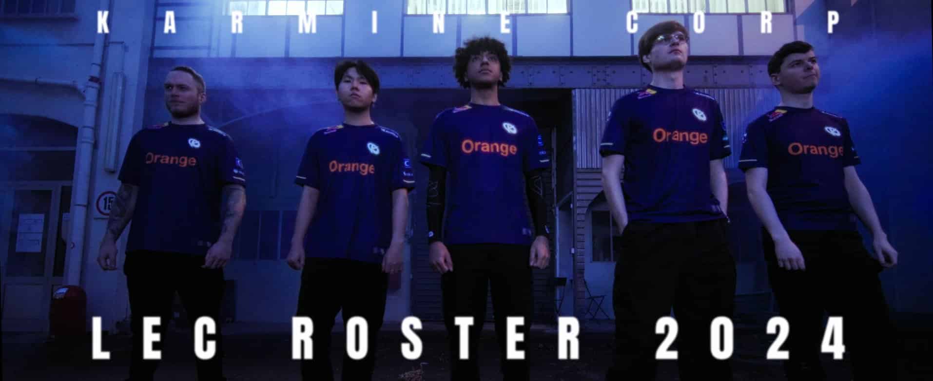 Karmine Corp LEC 2024 Preview Upset
