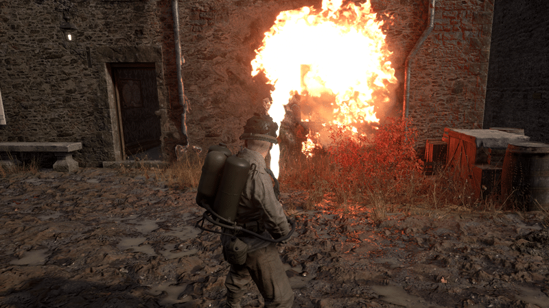 Hell Let Loose Flamethrower