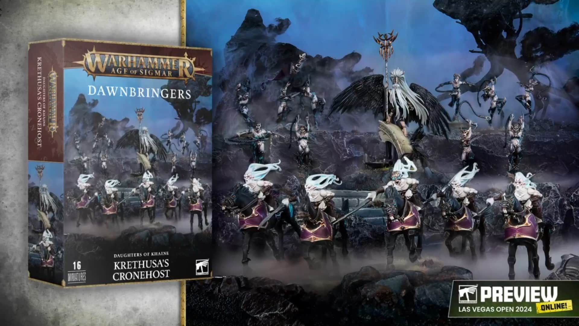 Warhammer LVO Reveals Daughters of Khaine Dawnbringers