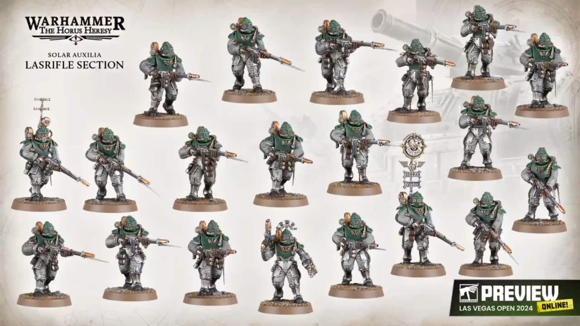 Warhammer LVO Reveals Solar Auxilia