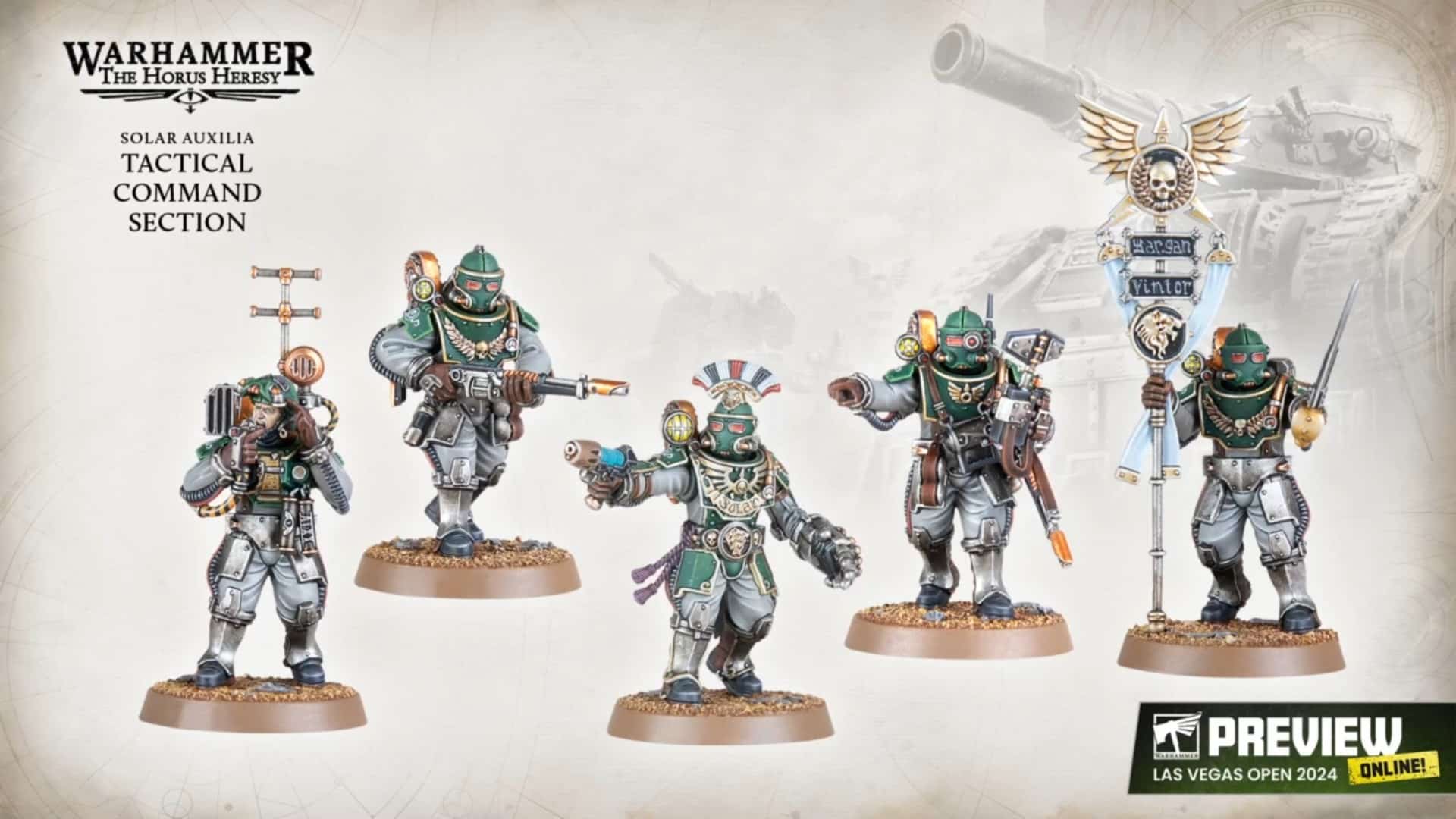 Warhammer LVO Reveals Solar Auxilia