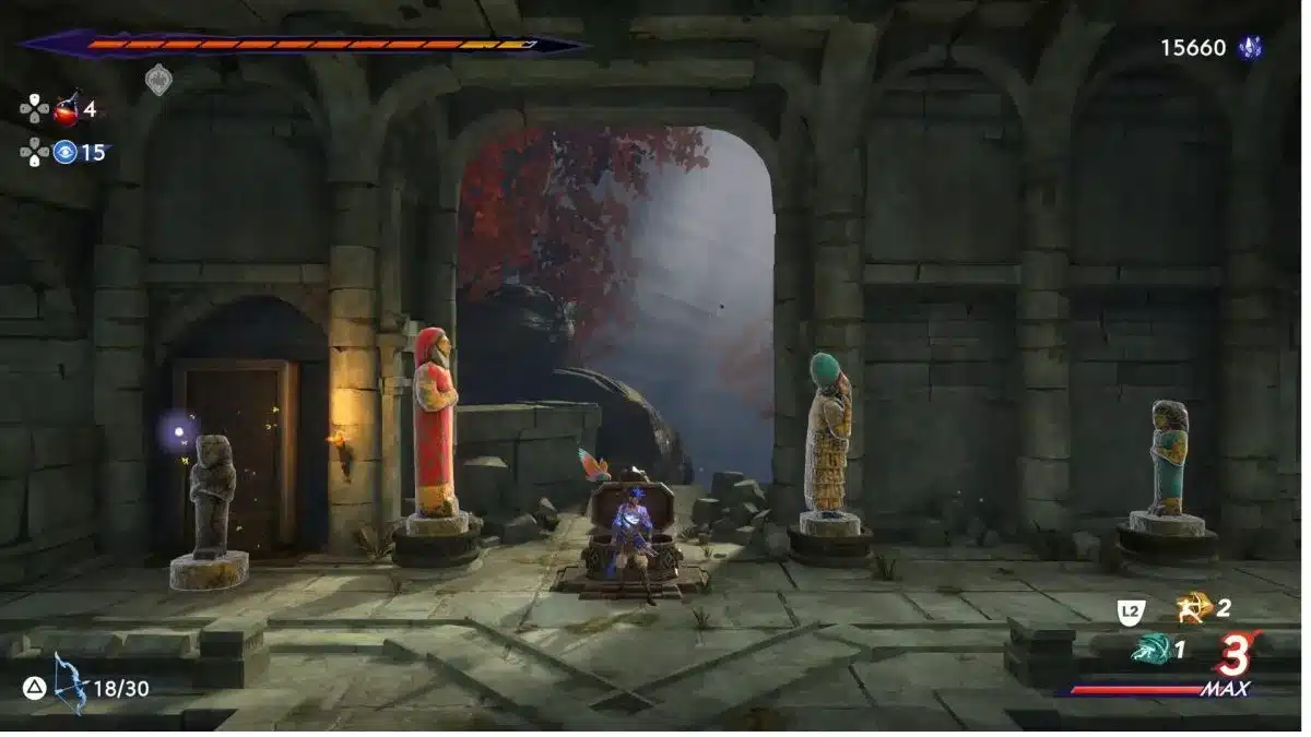 Prince of Persia The Lost Crown statue puzzle