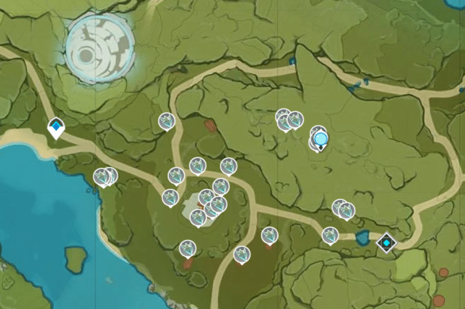 Easiest Crystal Core Locations Guide - Genshin Impact