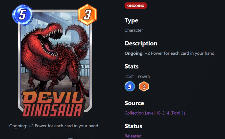 Best Marvel Snap Ongoing Cards to Add to Your Deck!