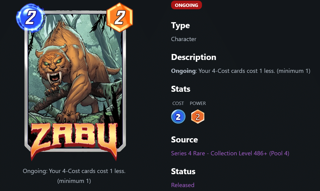 Best Marvel Snap Ongoing Cards to Add to Your Deck!