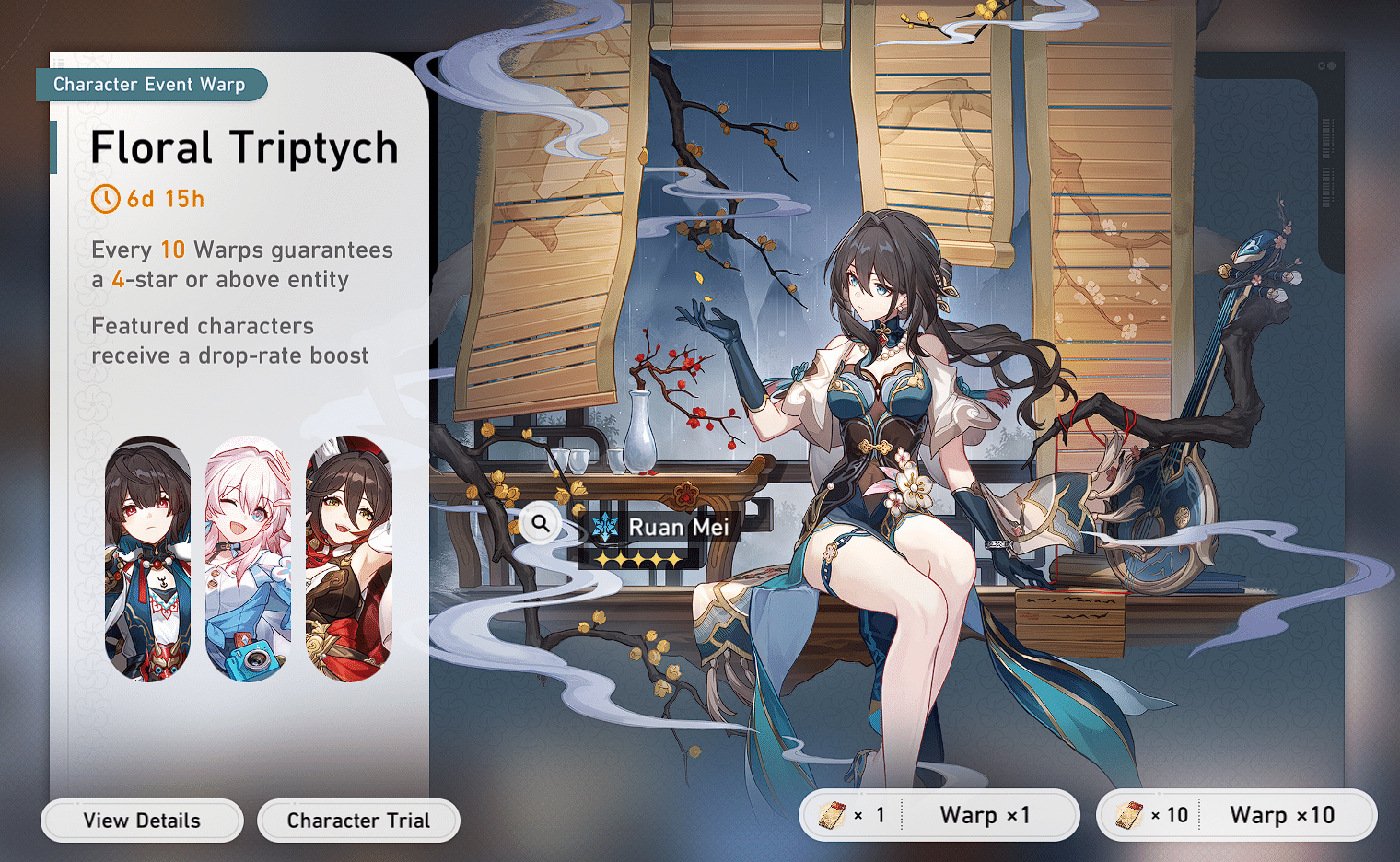 The counter resets upon obtaining any 5-star item