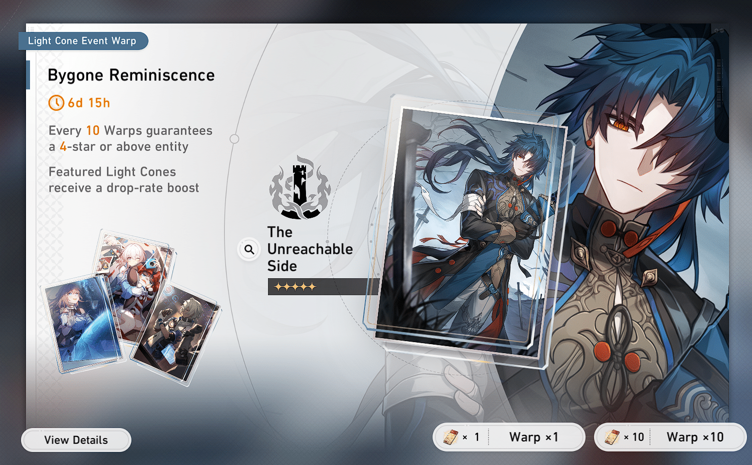 The counter resets upon obtaining any 5-star item