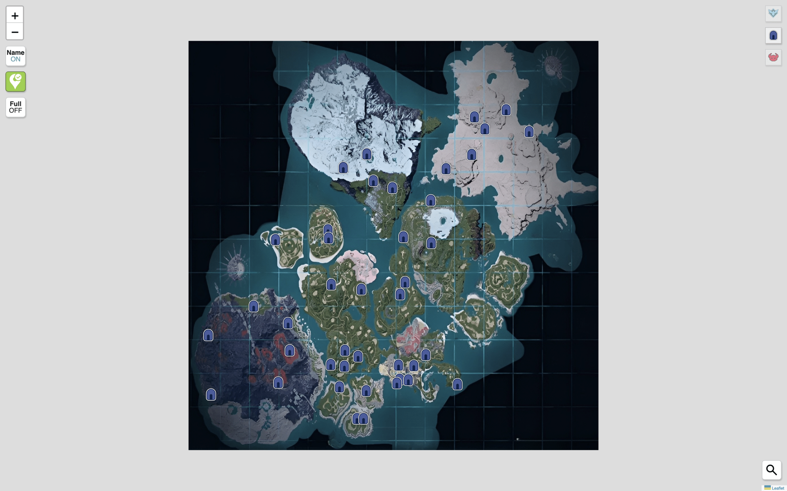 palworld dungeon locations