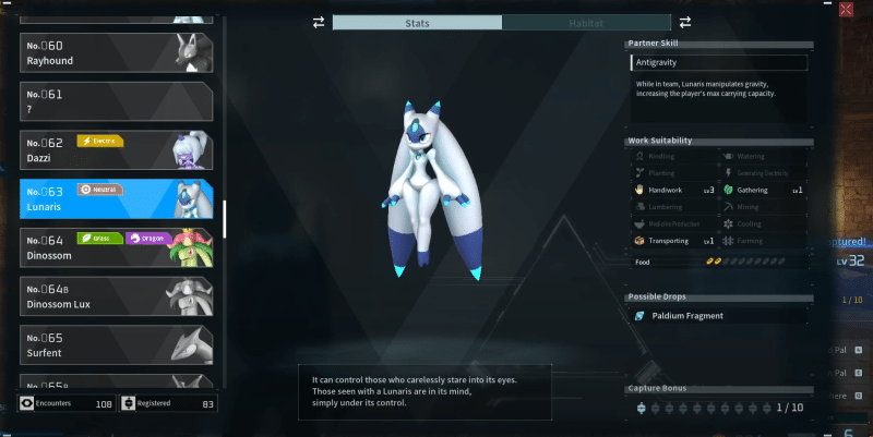 Lunaris Palworld - How to Find and Catch It