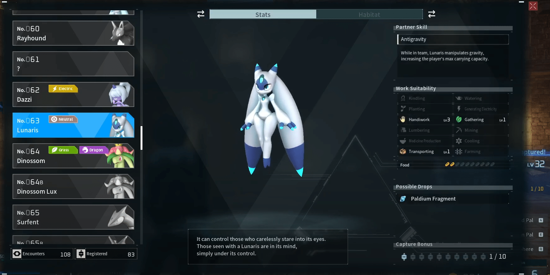 Lunaris Palworld - How to Find and Catch It