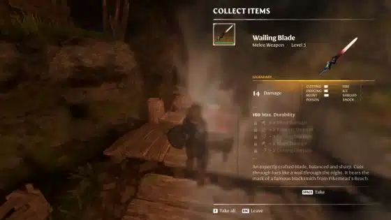 Enshrouded Legendary Weapon Locations