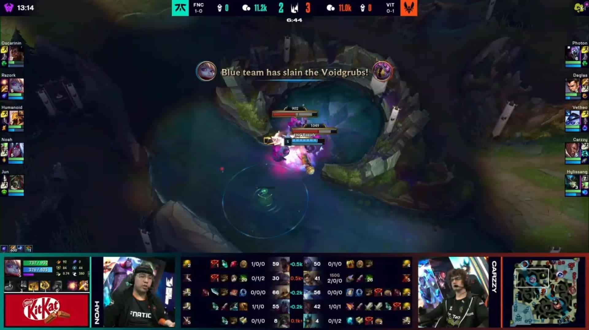 Fnatic vs Team Vitality Recap