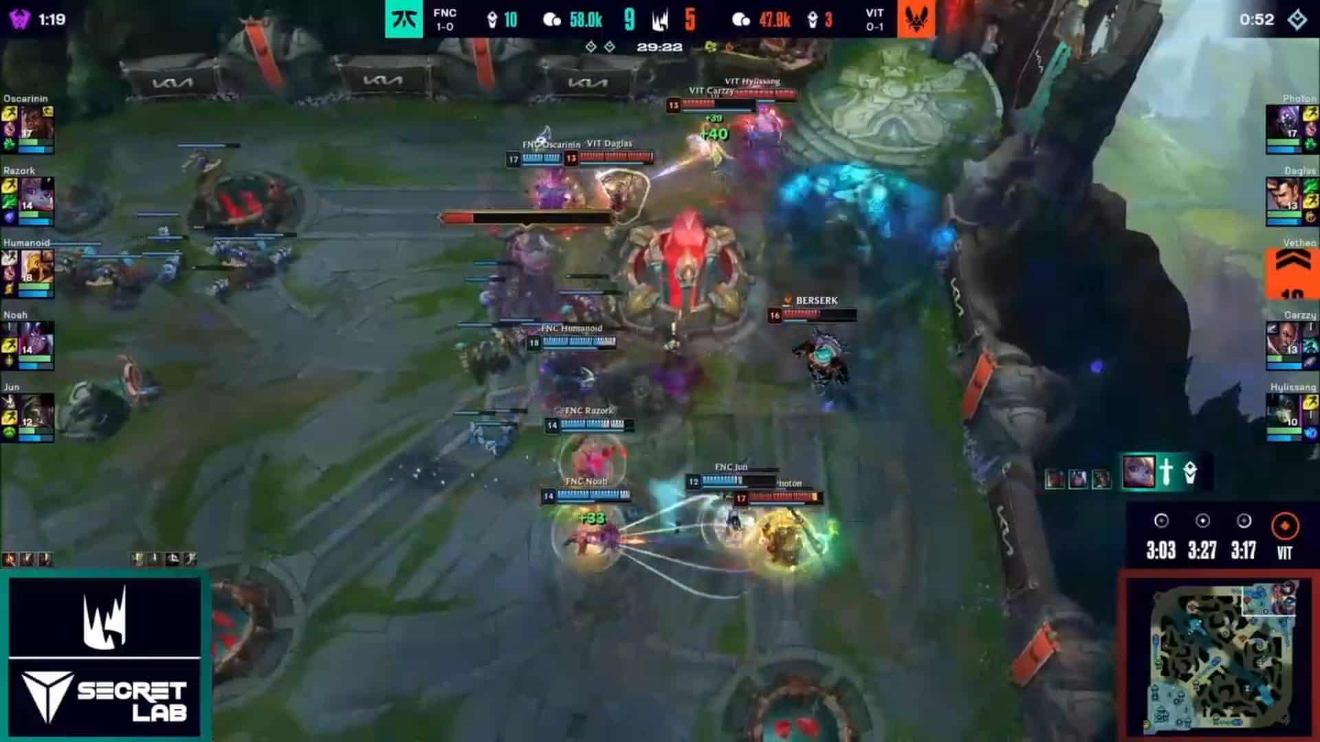 Fnatic vs Team Vitality Recap