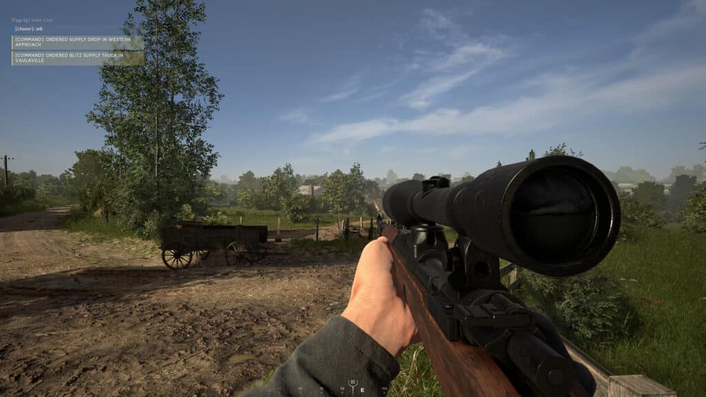 how to be a sniper in hell let loose