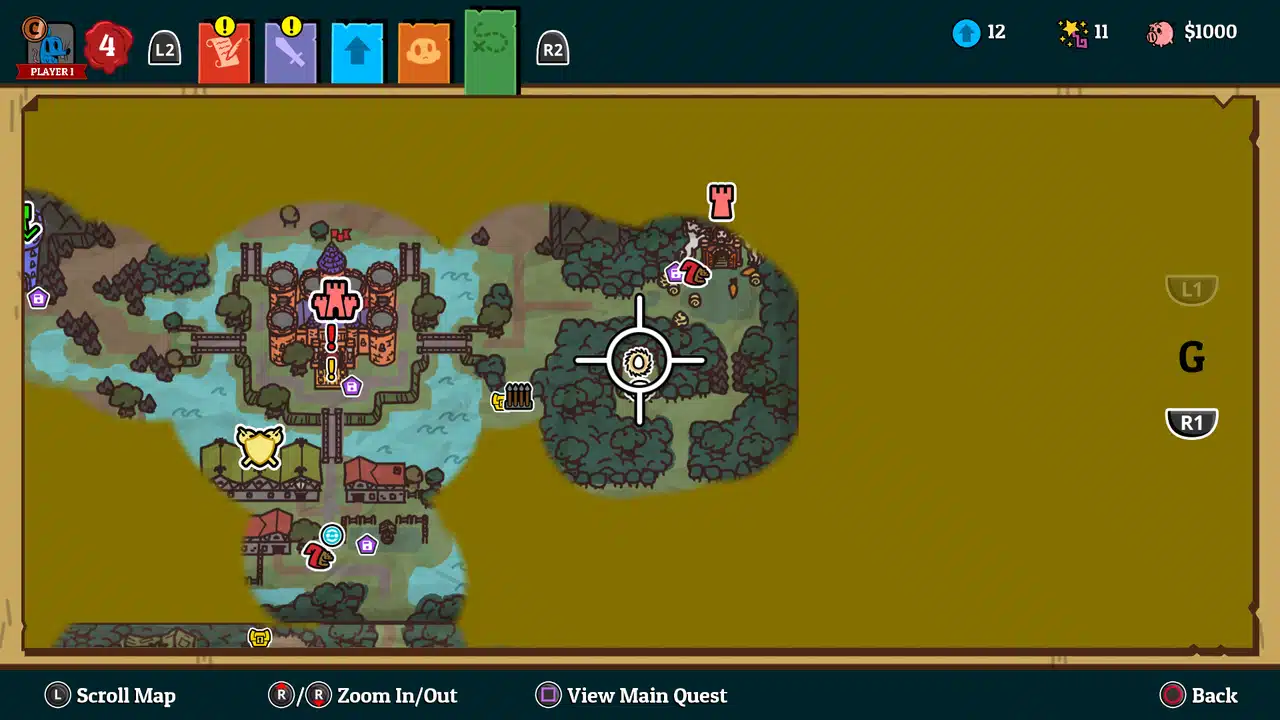 nobody saves the world nest locations