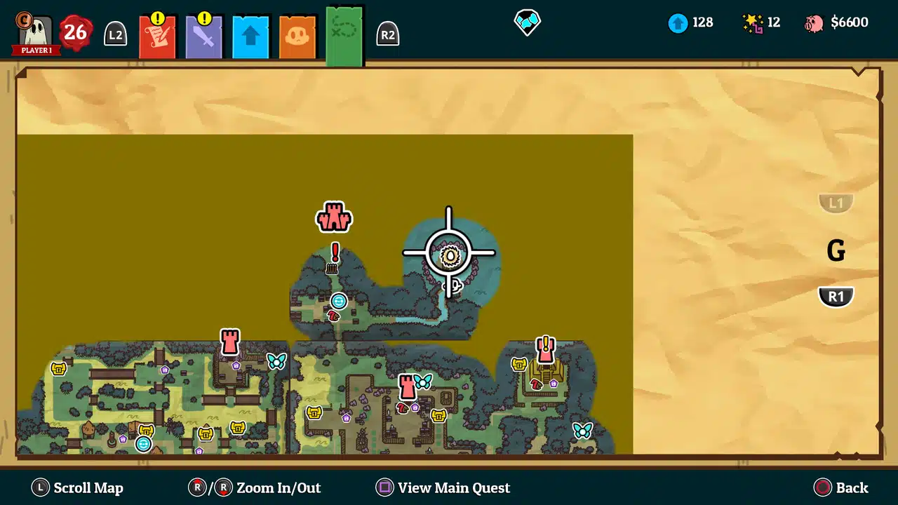 Nobody Saves the World nest locations