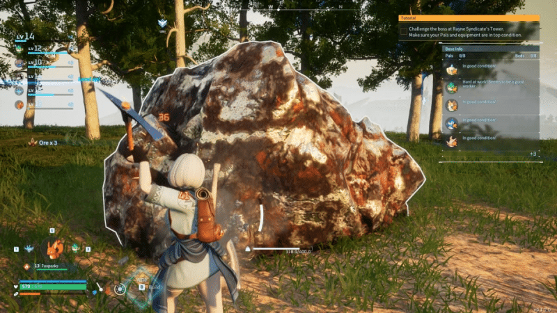 Palworld Guide: Best Location to Find Ore