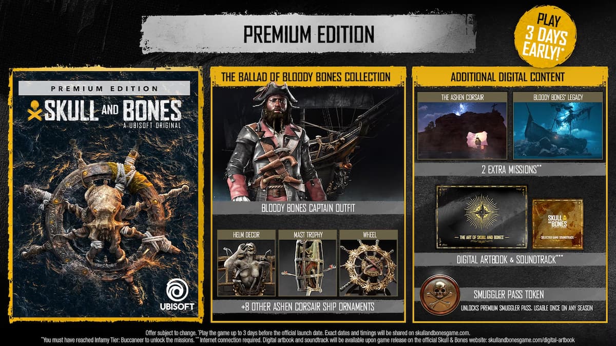 Skull and Bones Premium Edition