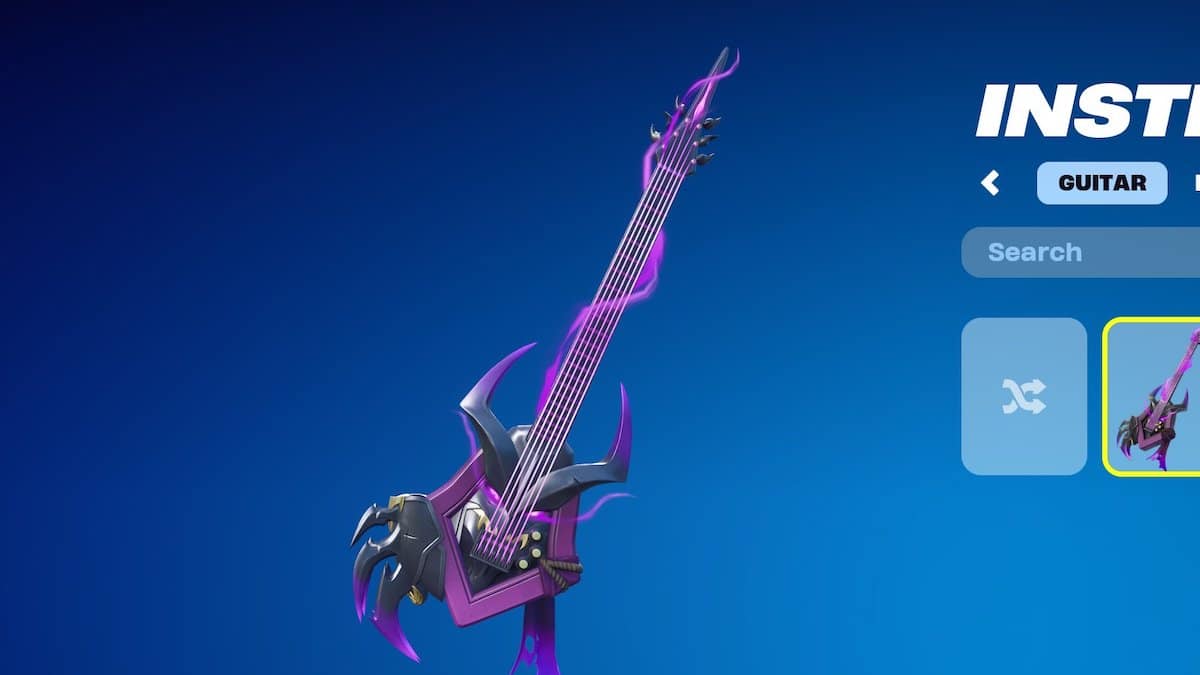 TMNT In Fortnite - Instruments