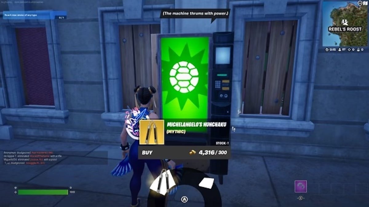 Fortnite TMNT Vending Machine