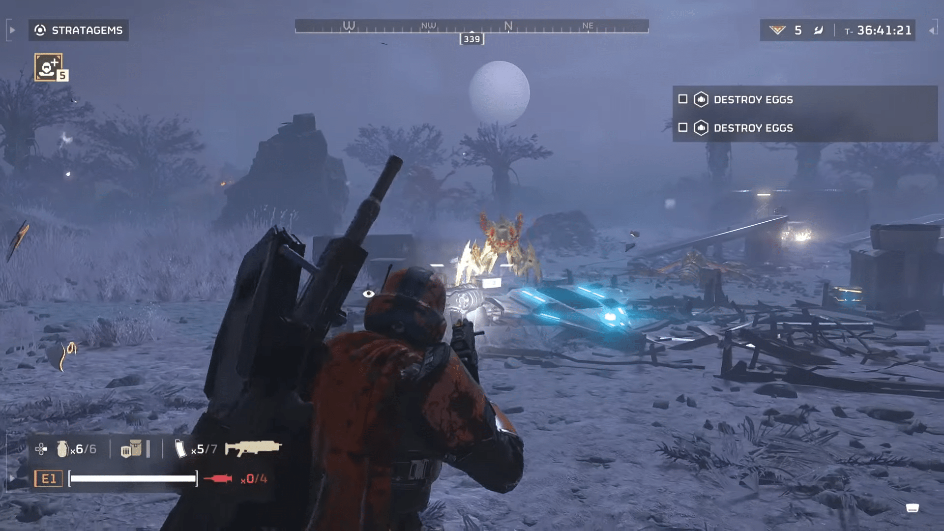 hunters in helldivers 2