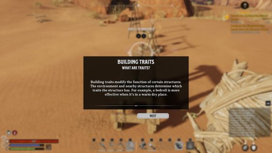 Nightingale Building Traits Explained