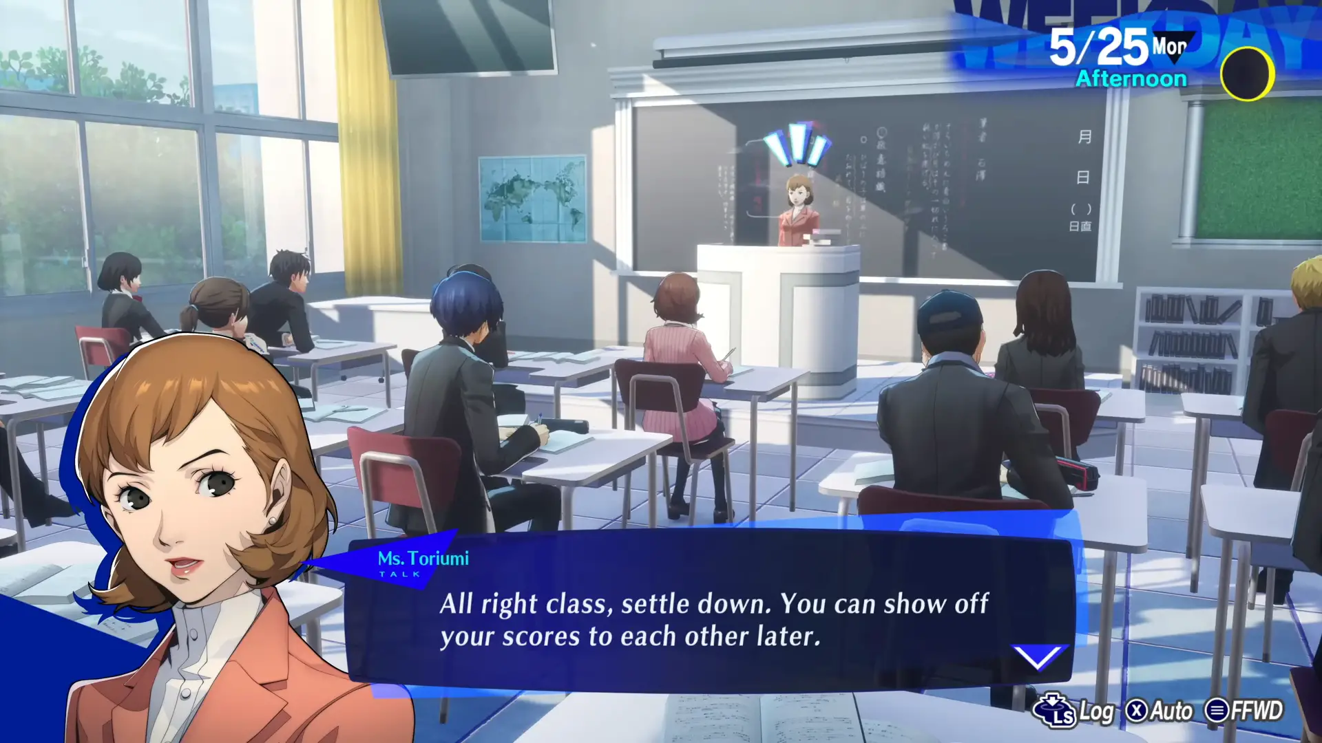 Persona 3 Reload Classroom Answers