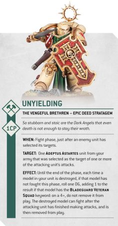 Warhammer 40k Dark Angels Combat Patrol