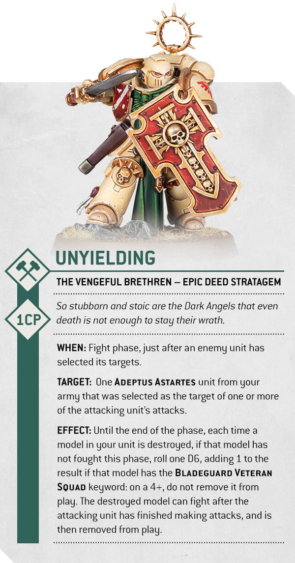 Warhammer 40k Dark Angels Combat Patrol