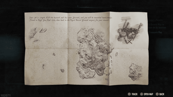 Skull and Bones Caradec’s Bounty Map Location