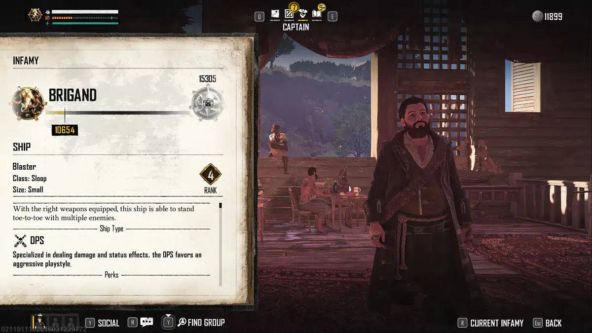 Skull and Bones Infamy Rank