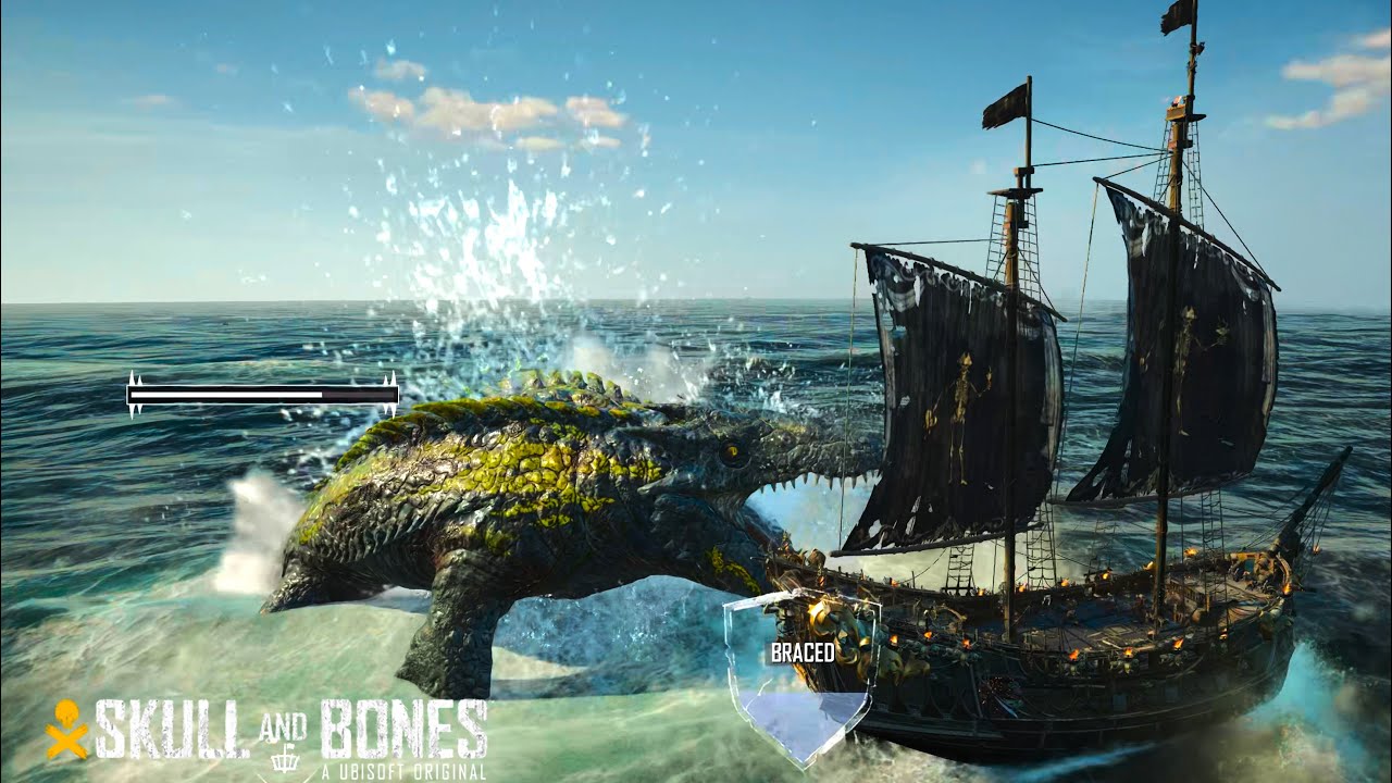 Skull and Bones sea monsters