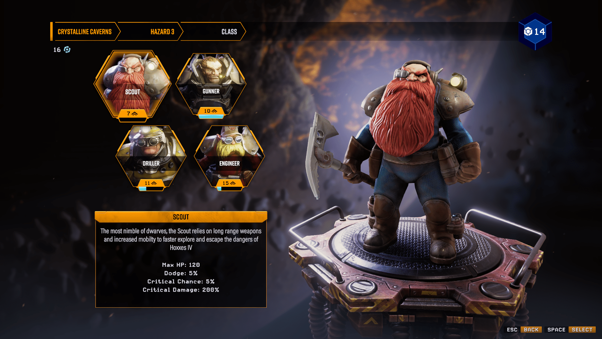 deep rock galactic survivor tier list