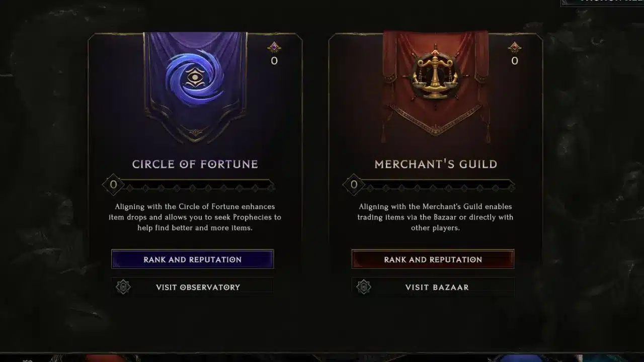 last epoch join factions