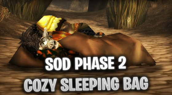 WoW Season of Discovery: Experience Buff Sleeping Bag Guide