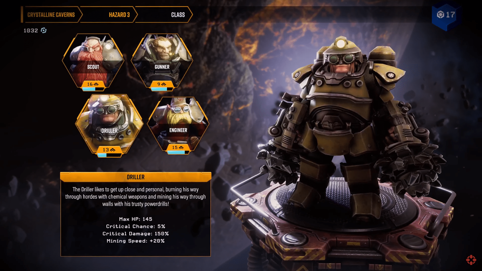 Deep Rock Galactic: Survivors - Best Classes For Solo Players
