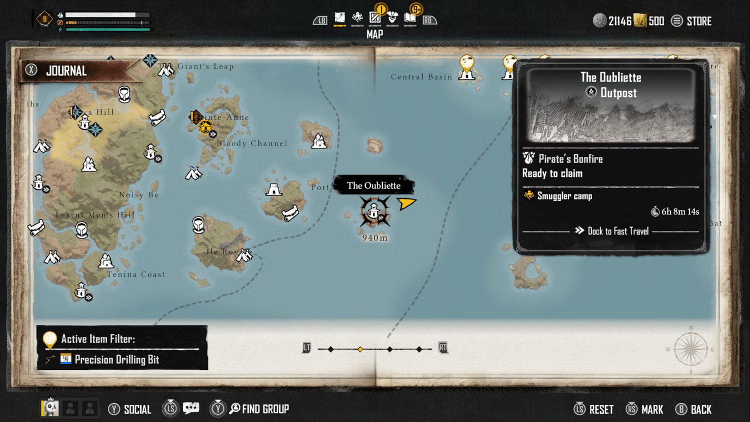 How to Farm Precision Drilling Bits in Skull and Bones