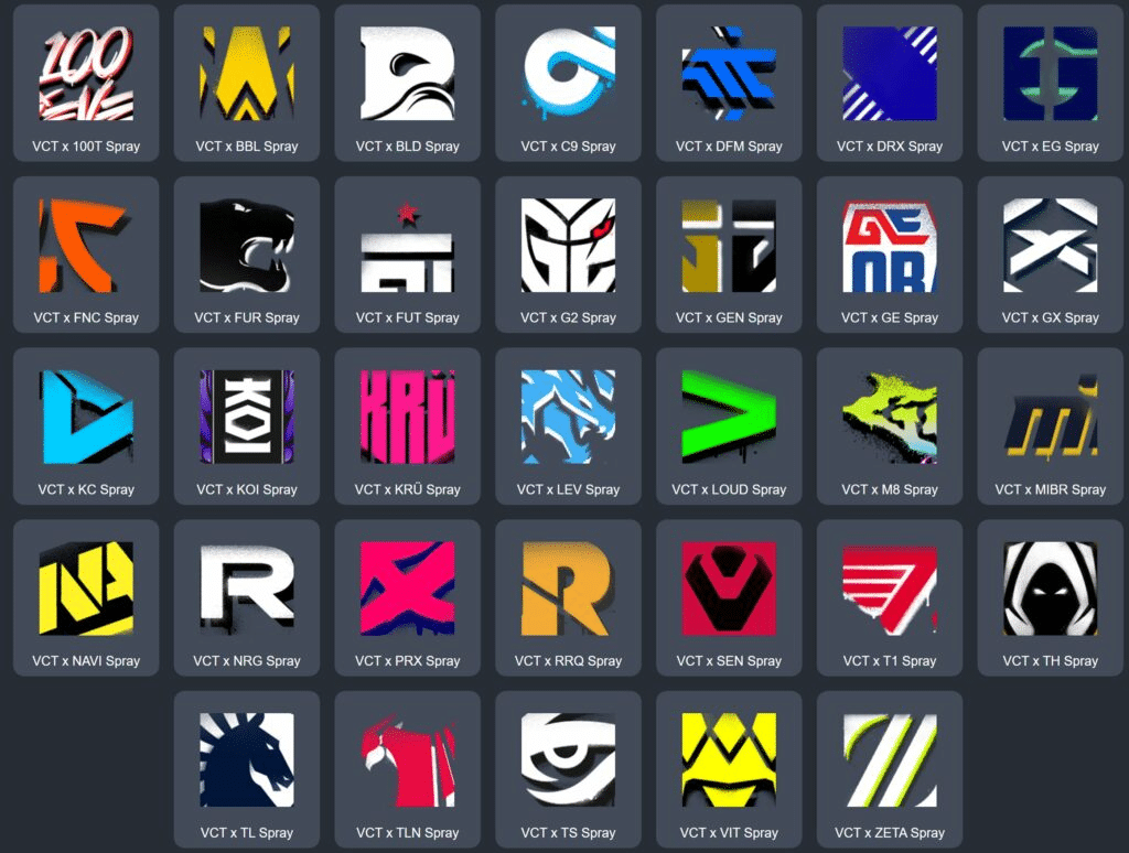 VCT Team Capsules 2024: Valorant Esports Skins Revealed