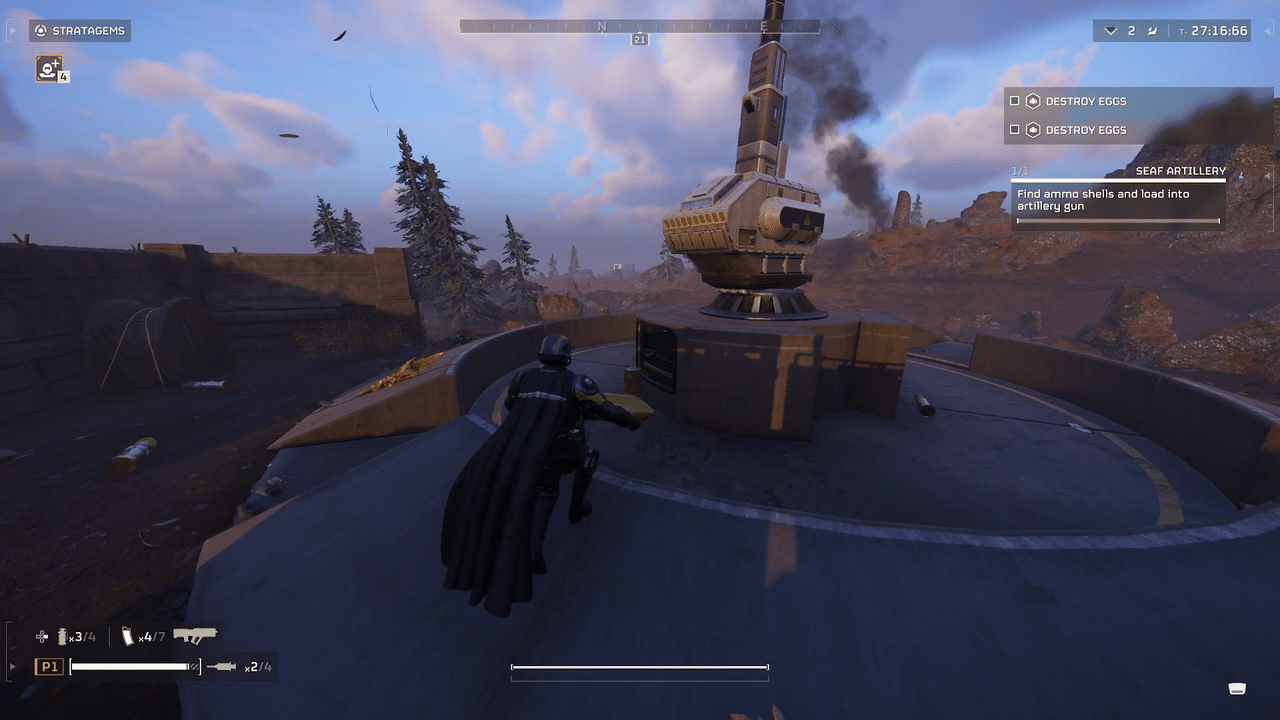 Helldivers 2: How To Load And Fire The SEAF Artillery