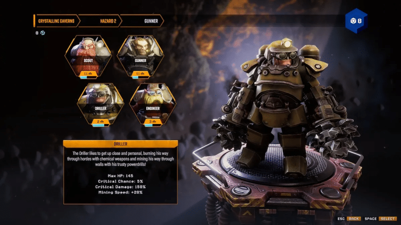 Deep Rock Galactic Survivor Best Builds