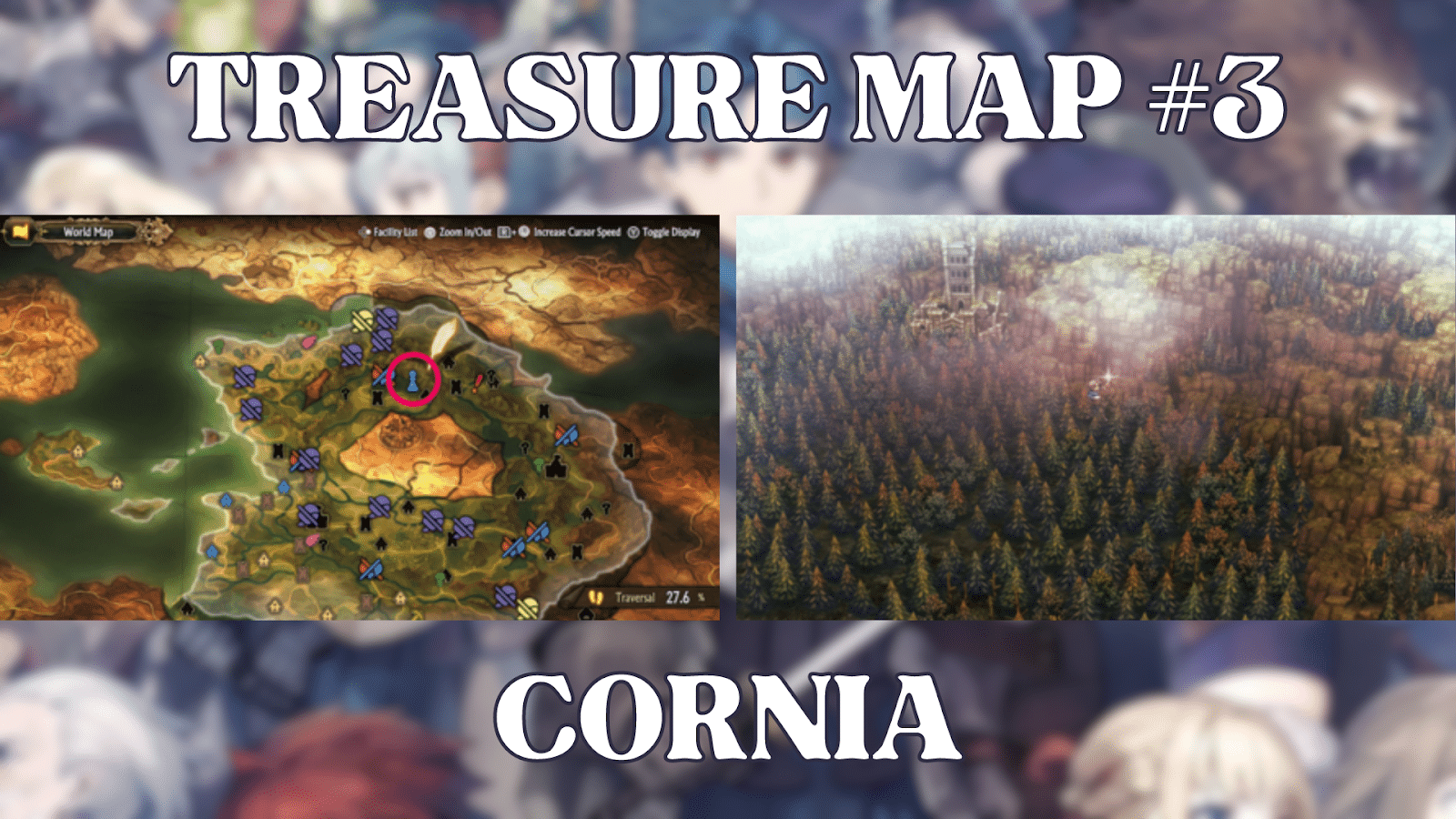 Unicorn Overlord All Cornia Treasure Maps Solutions