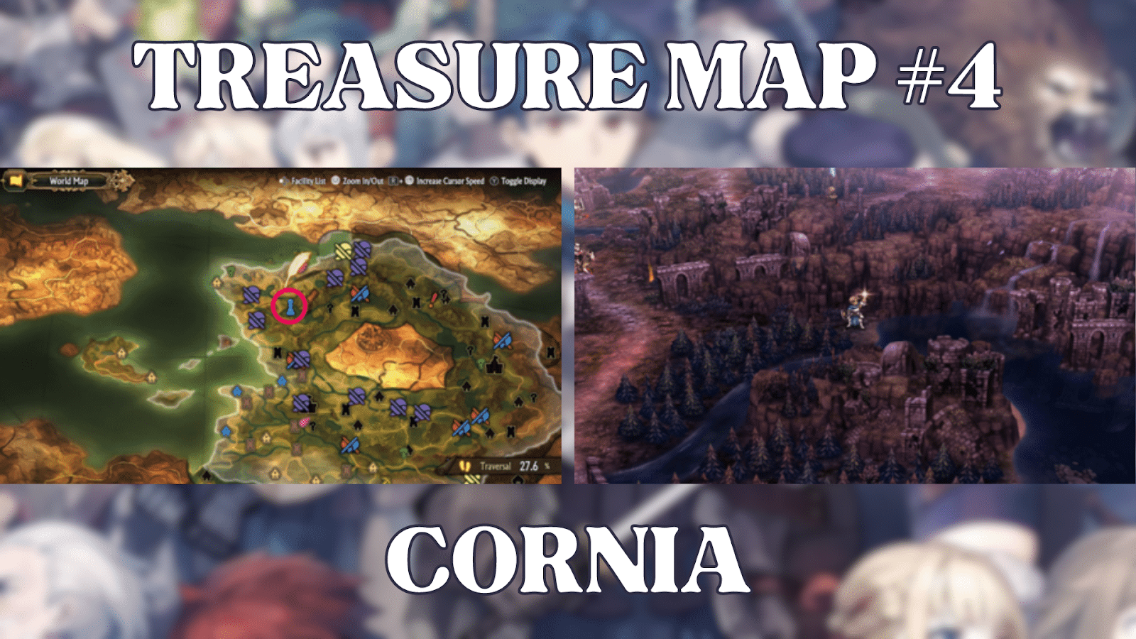 Unicorn Overlord All Cornia Treasure Maps Solutions