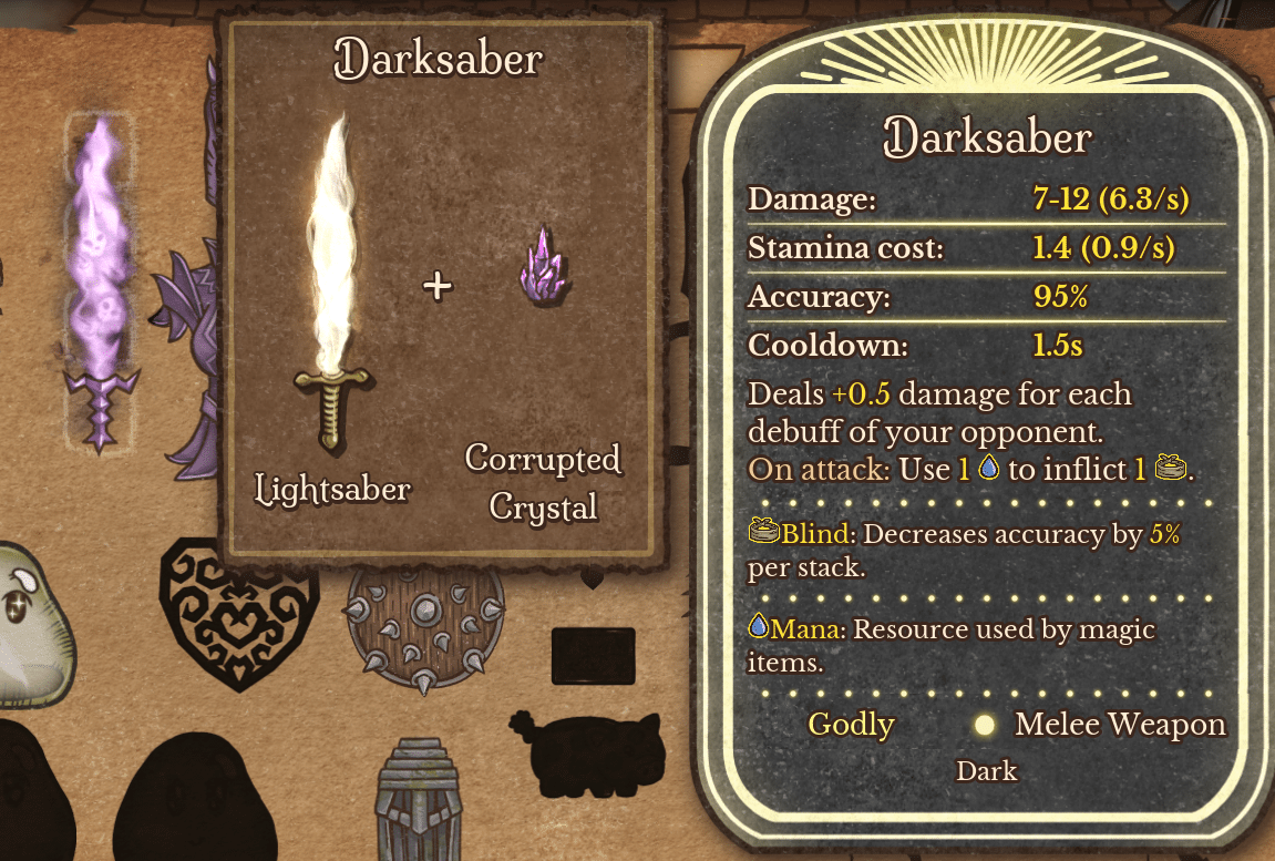 Backpack Battles Darksaber: How Do You Get the Dark Weapon and Use It in a Battle?