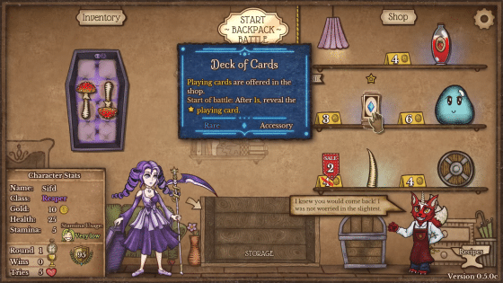 Backpack Battles Cards: List of All Cards and Their Effects