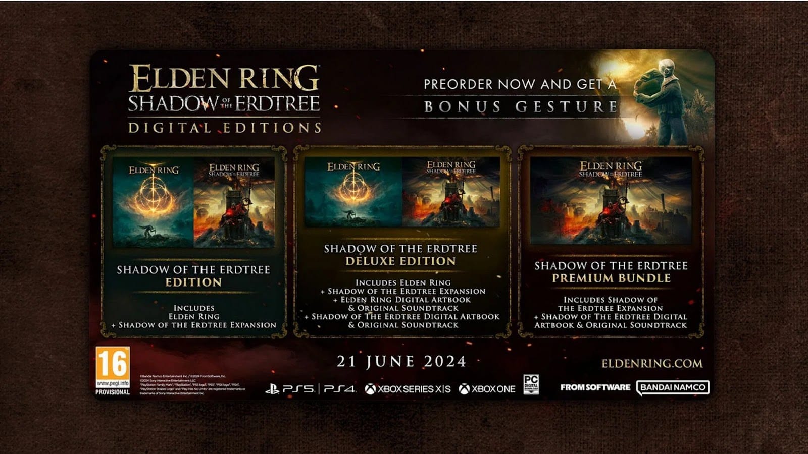 Will There Be an Elden Ring Shadow of the Erdtree PS4 Edition?