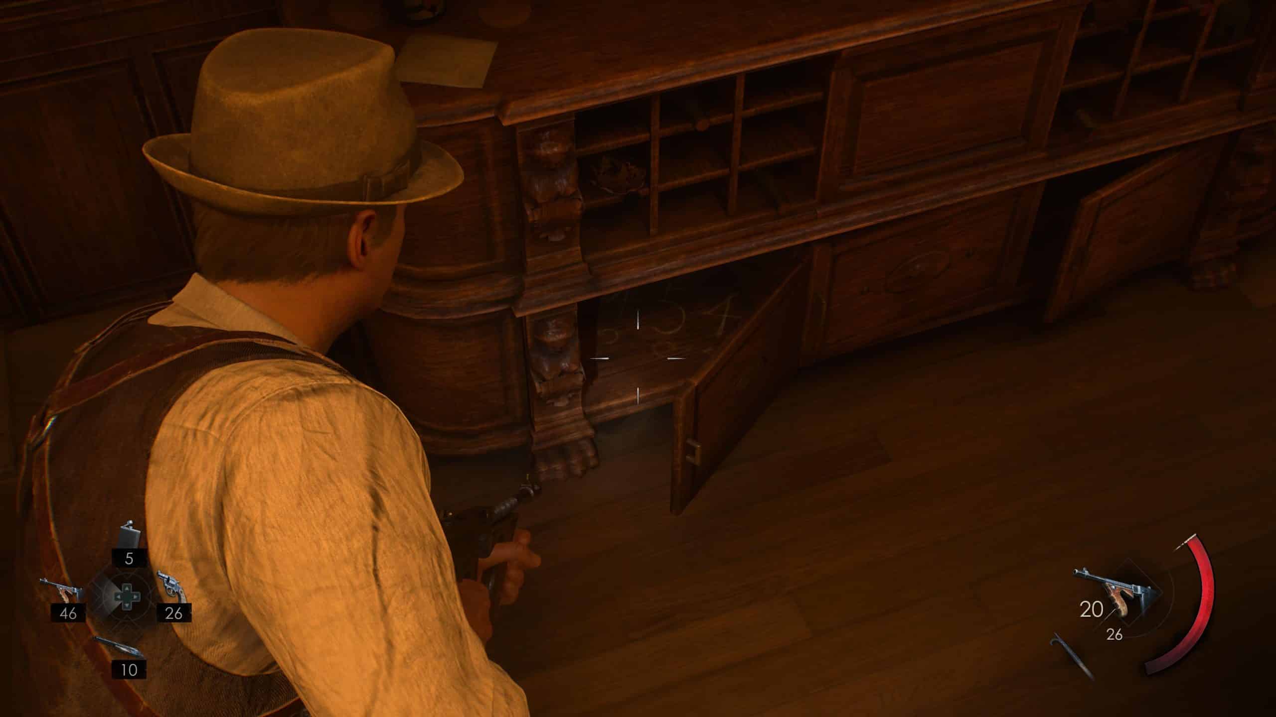 alone in the dark warehouse safe code