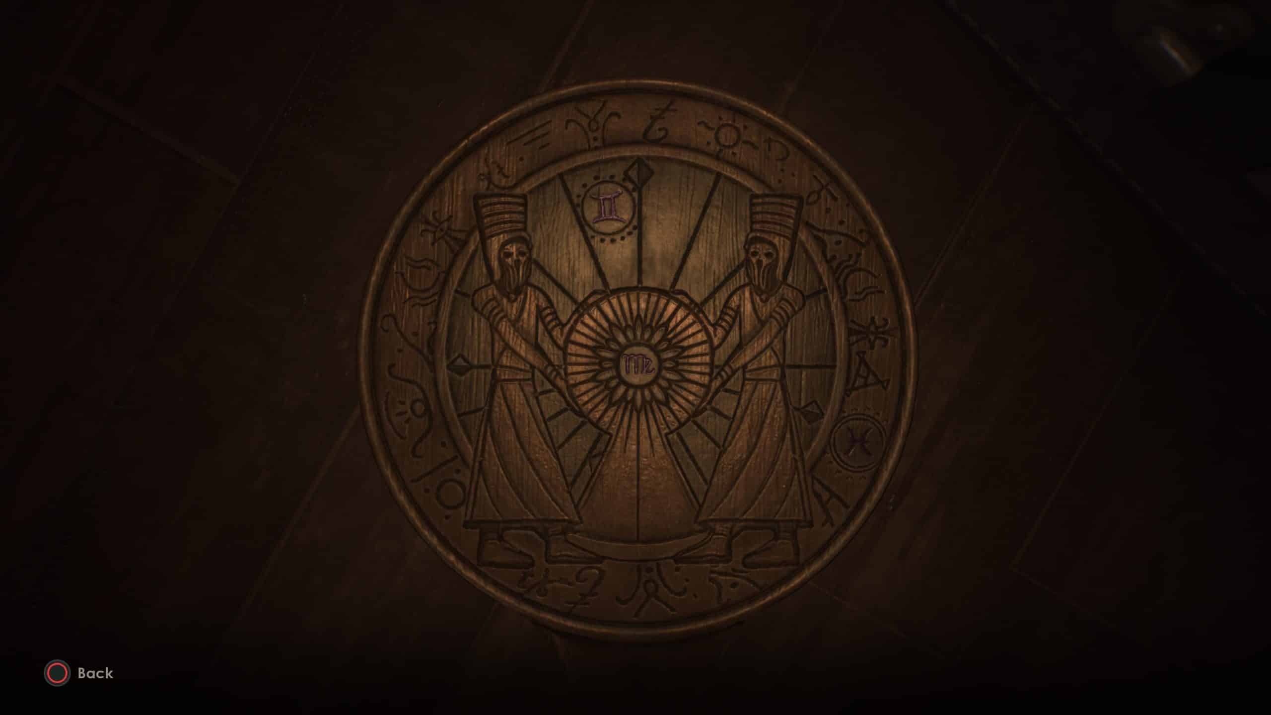 Alone in the Dark Sarcophagus Puzzle