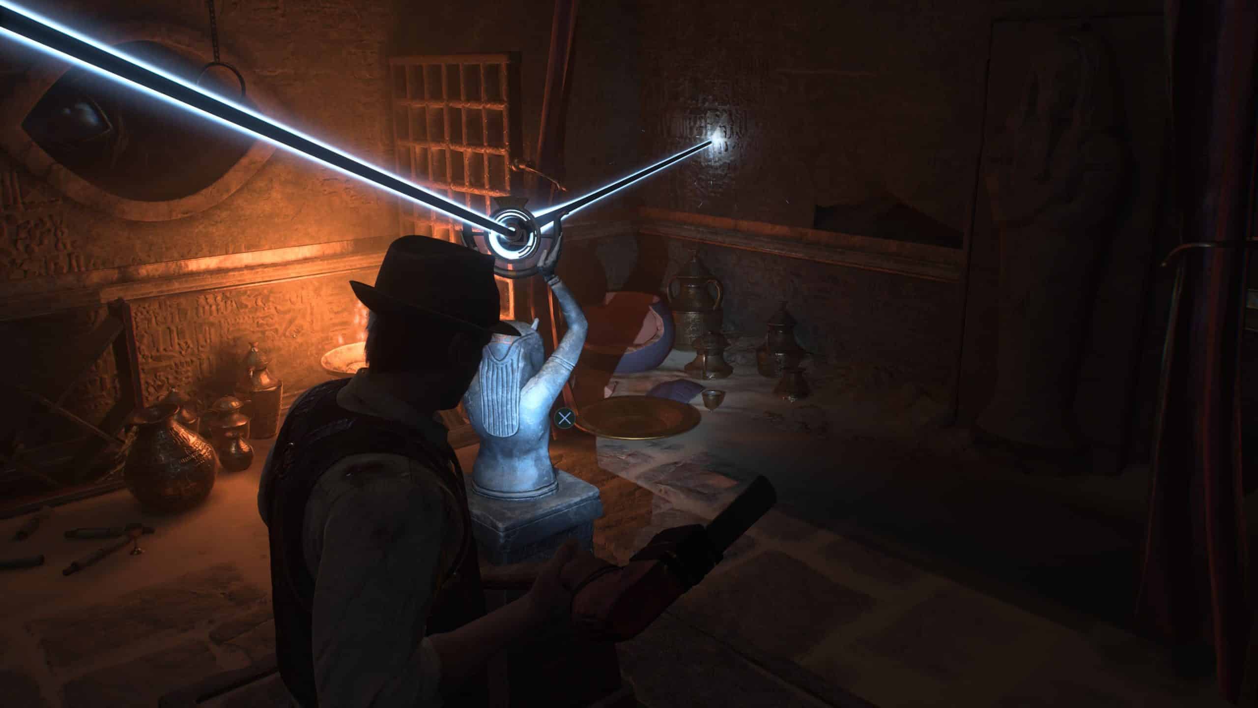 alone in the dark temple puzzle