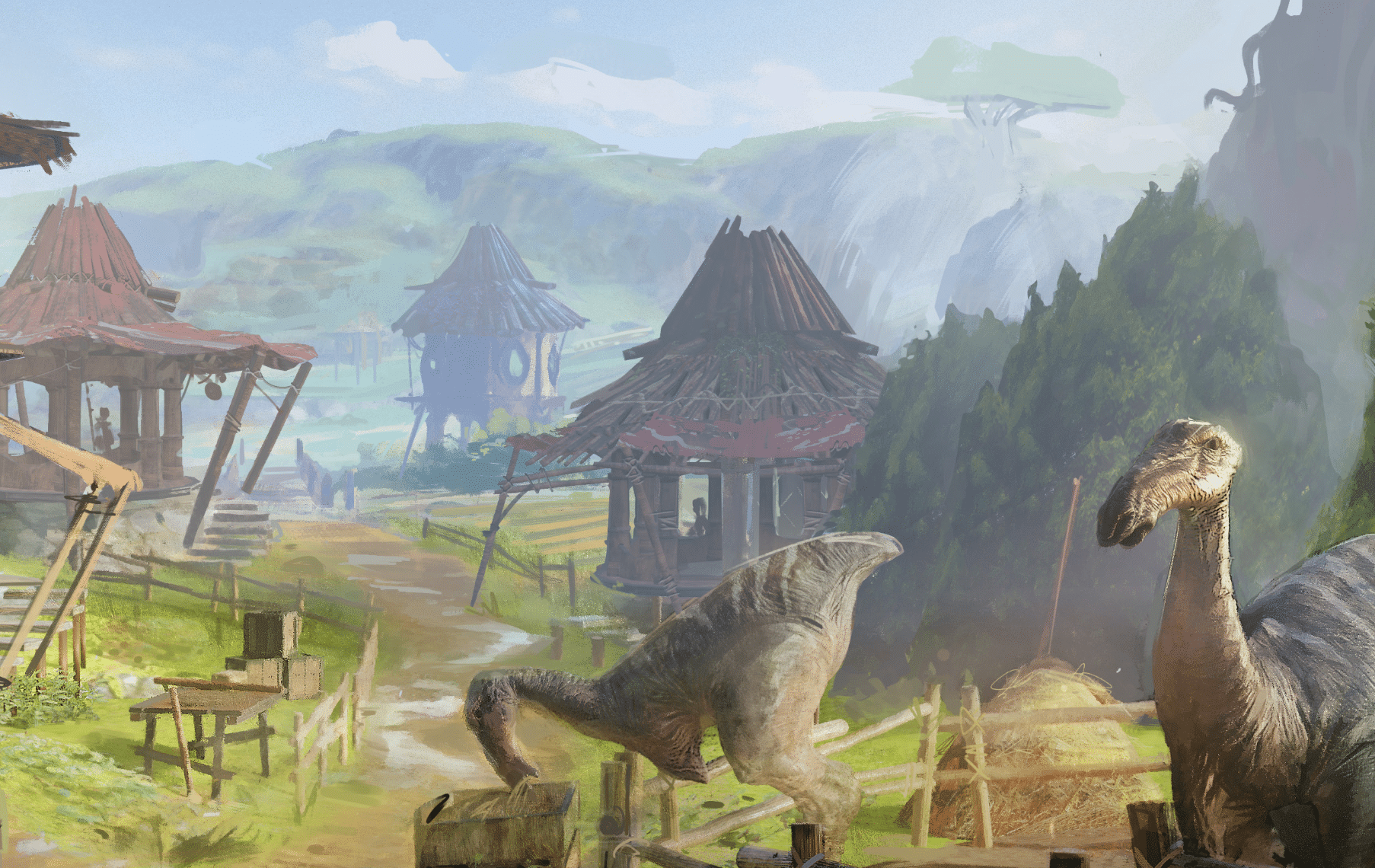 Outcast A New Beginning villages