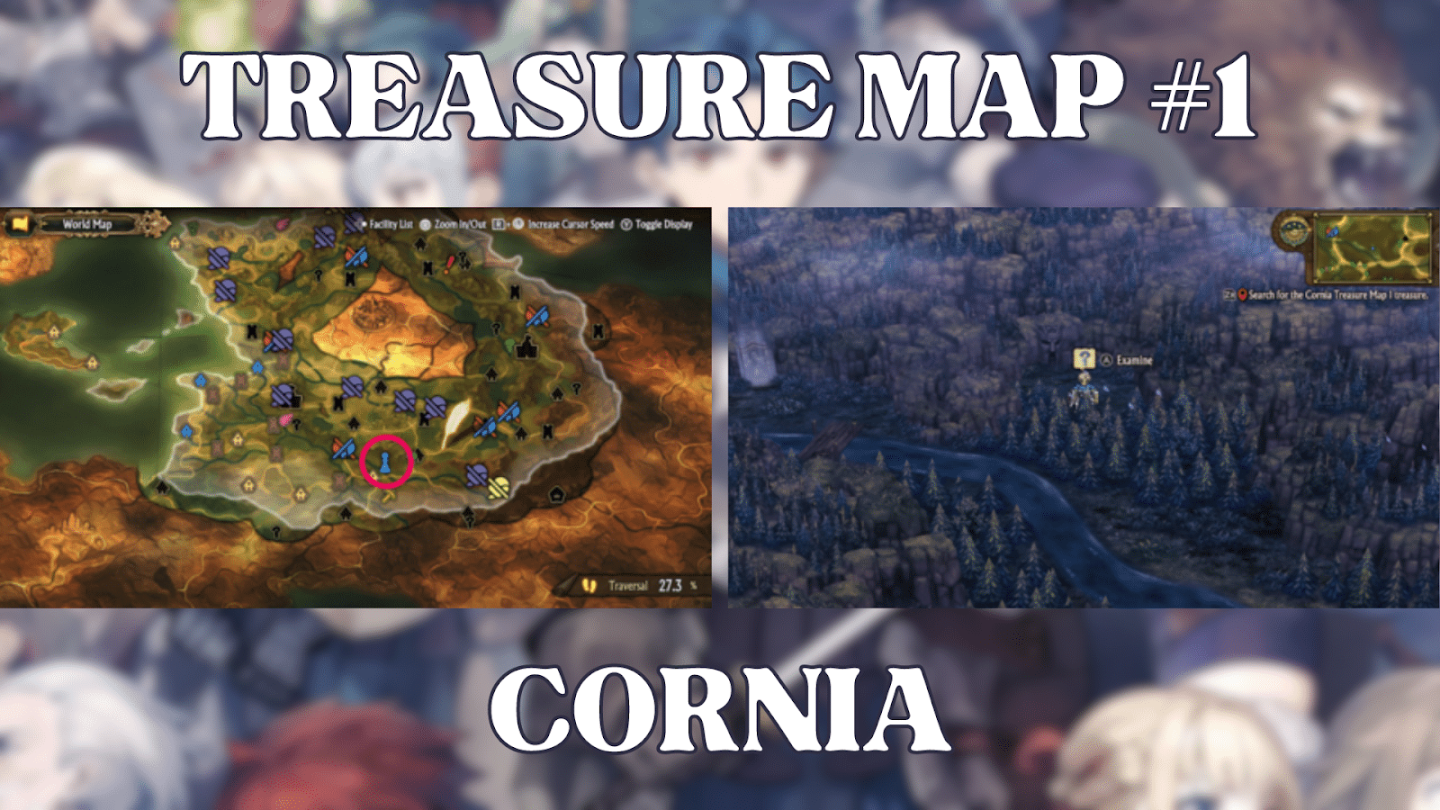 Unicorn Overlord All Cornia Treasure Maps Solutions